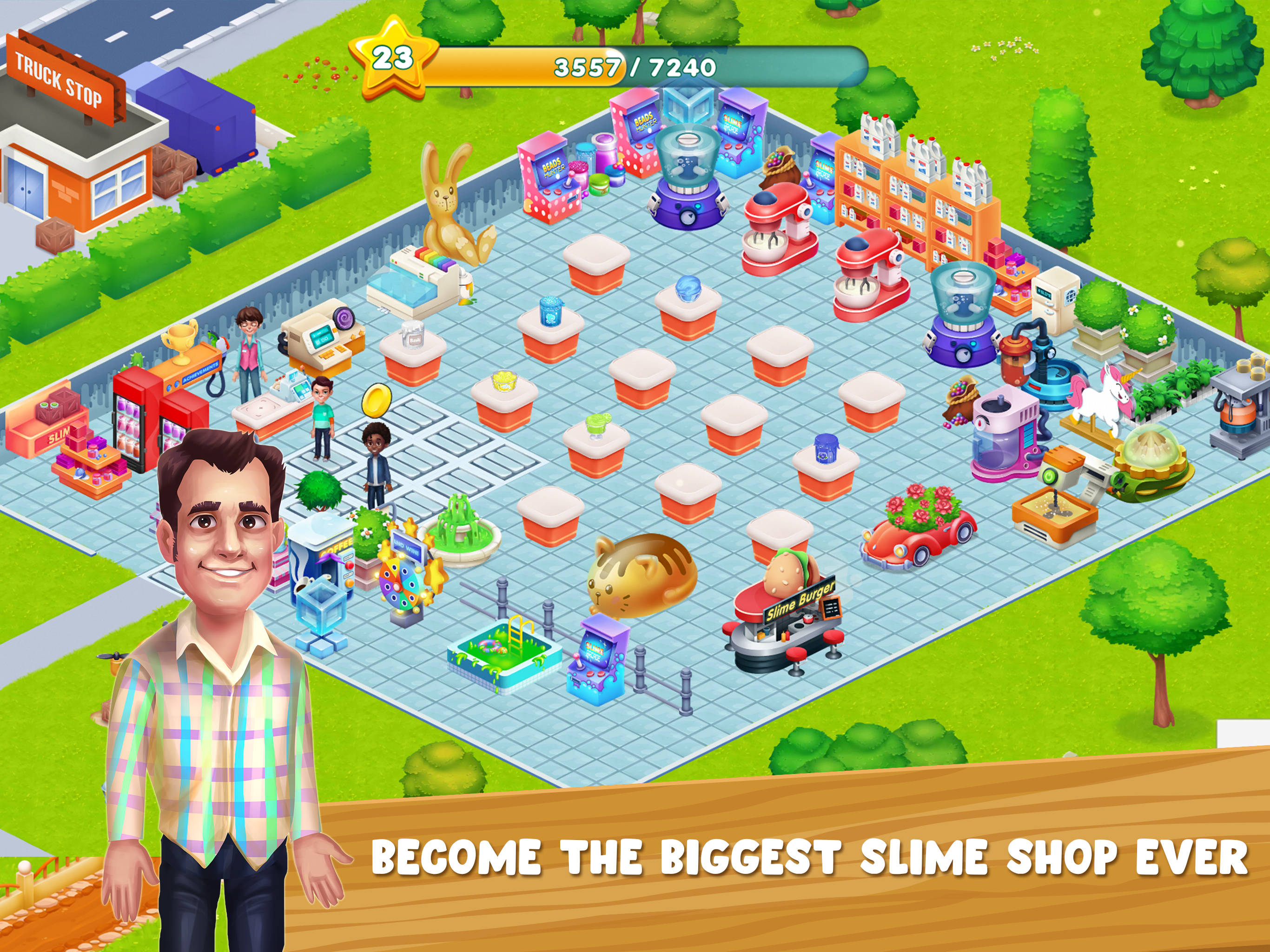 Build a slime shop!